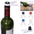 Standing Wine Bottle Stopper (Direct Import-10 Weeks Ocean)